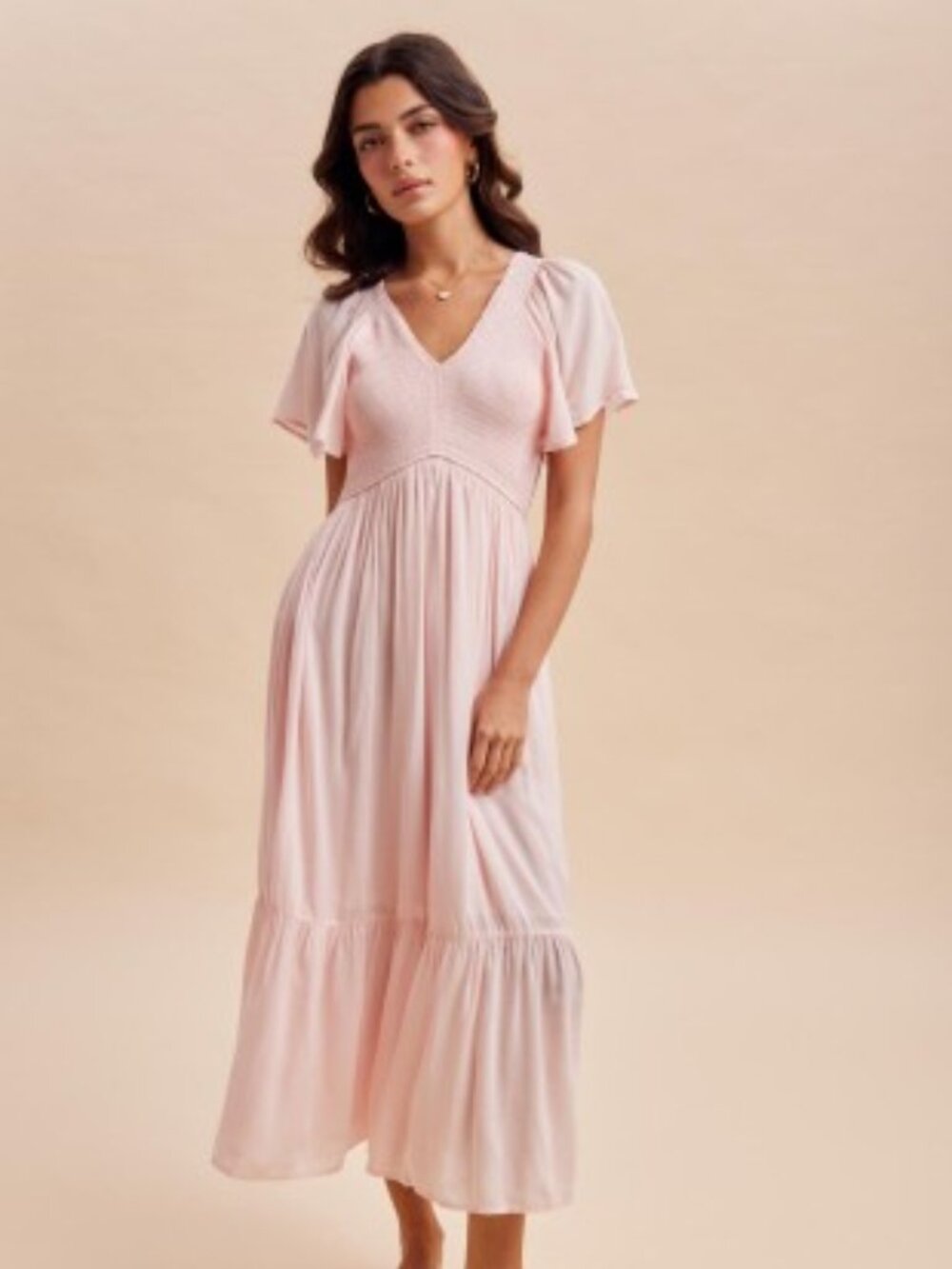Modal Smocked Dress